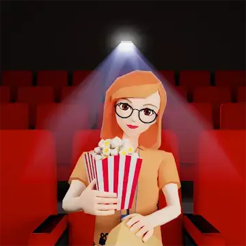 Movie Cinema Simulator MOD APK Download Logo